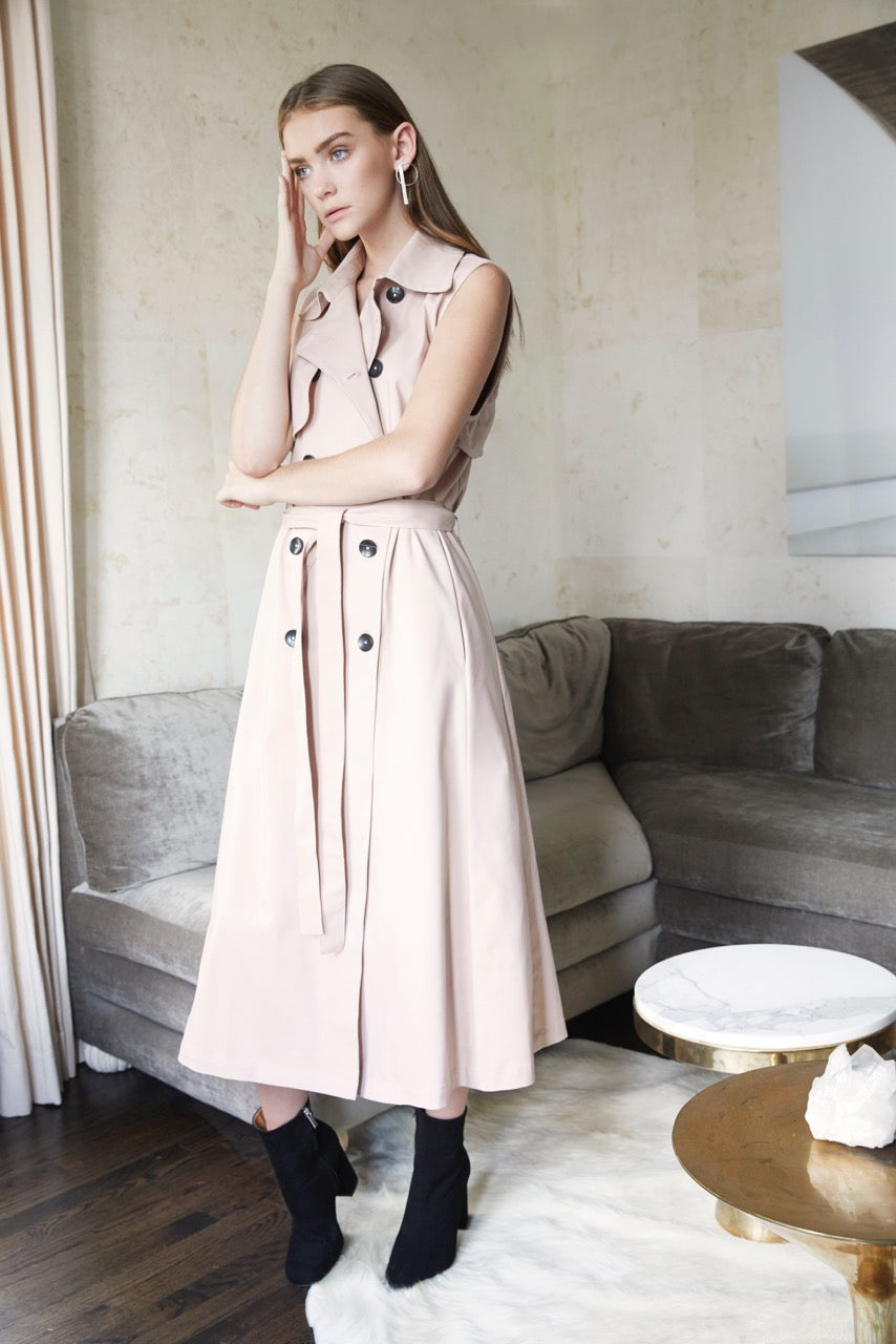 Nonie sale trench dress